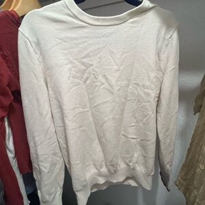 Tommy Hilfiger Off-White Crew Neck Sweater